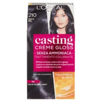L'oréal Paris Tinta Capelli Casting Creme Gloss, Senza Ammoniaca, 210 Nero Blu