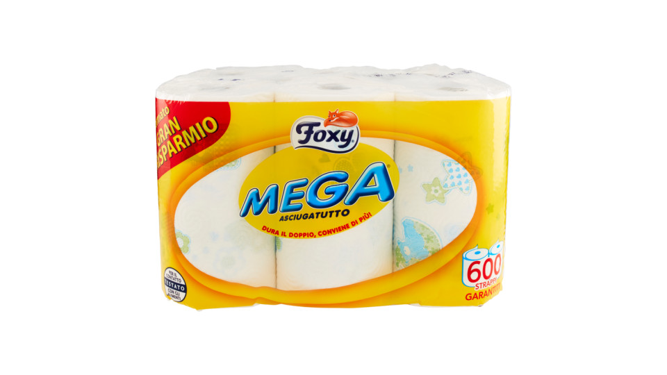 Foxy, Mega Asciugatutto 2 veli