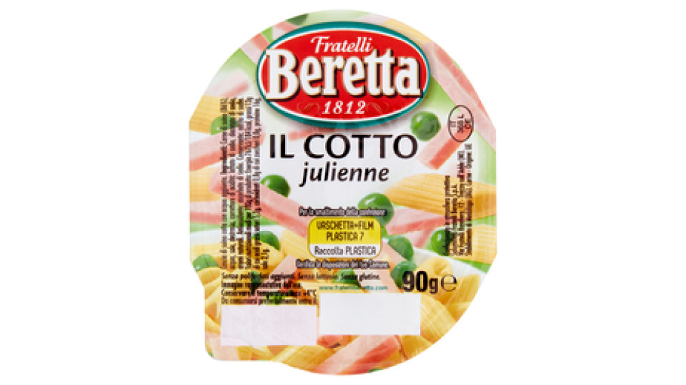 Beretta cotto julienne
