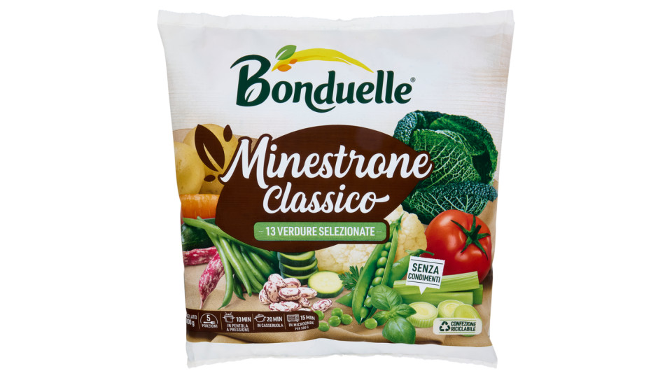 Bonduelle, minestrone classico surgelato