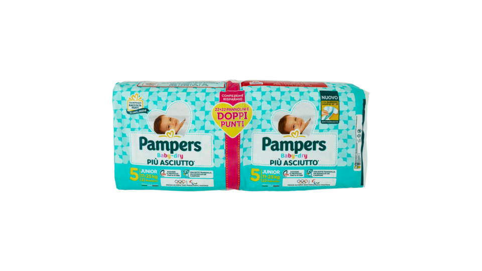 Pampers Baby-Dry 5 Junior 11-25 Kg