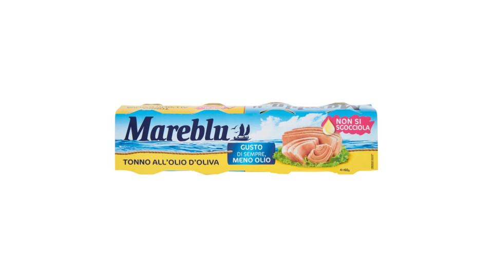 Mareblu, tonno all'olio di oliva