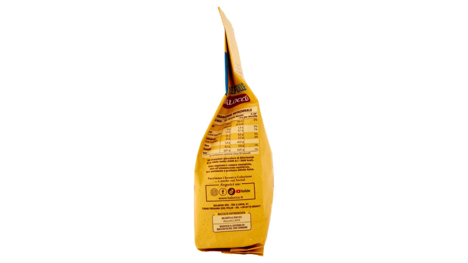 Balocco, Pastefrolle
