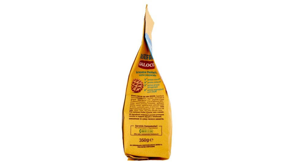 Balocco, Pastefrolle