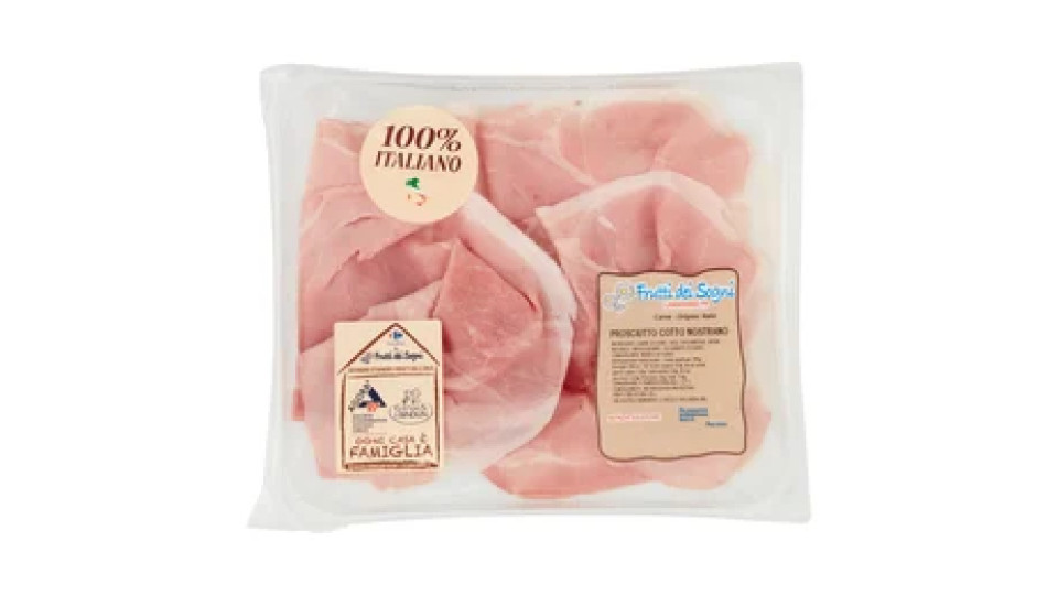 Prosciutto Cotto Nostrano 0,130 Kg