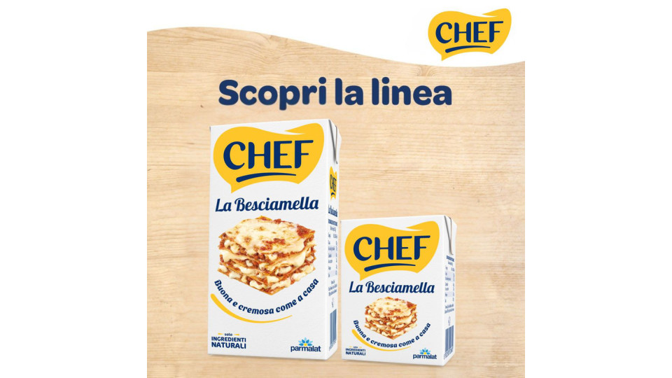 Besciamella Chef Classica in brik slim