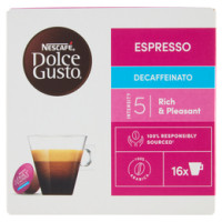 NESCAFÉ DOLCE GUSTO ESPRESSO DECAFFEINATO caffè espresso decaffeinato