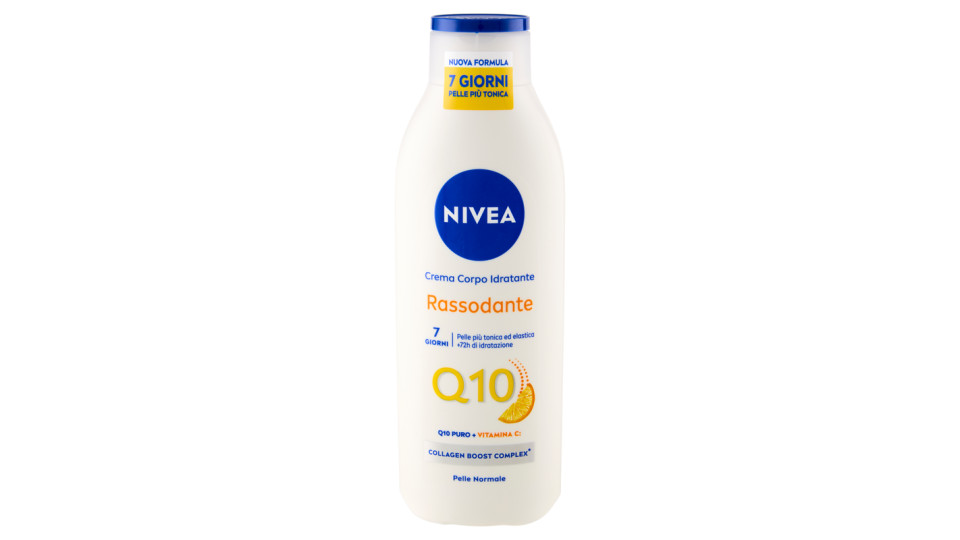 Nivea, Q10 Energy+ latte idratante rassodante pelle normale