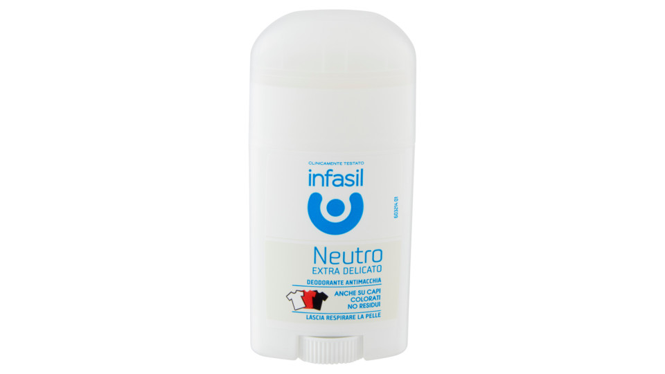 Infasil, Neutro Extra Delicato deodorante stick