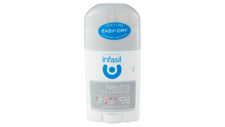 Infasil, Neutro tripla protezione deodorante stick