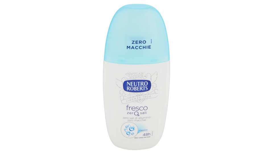 Neutro Roberts, Fresco classico deodorante vapo no gas