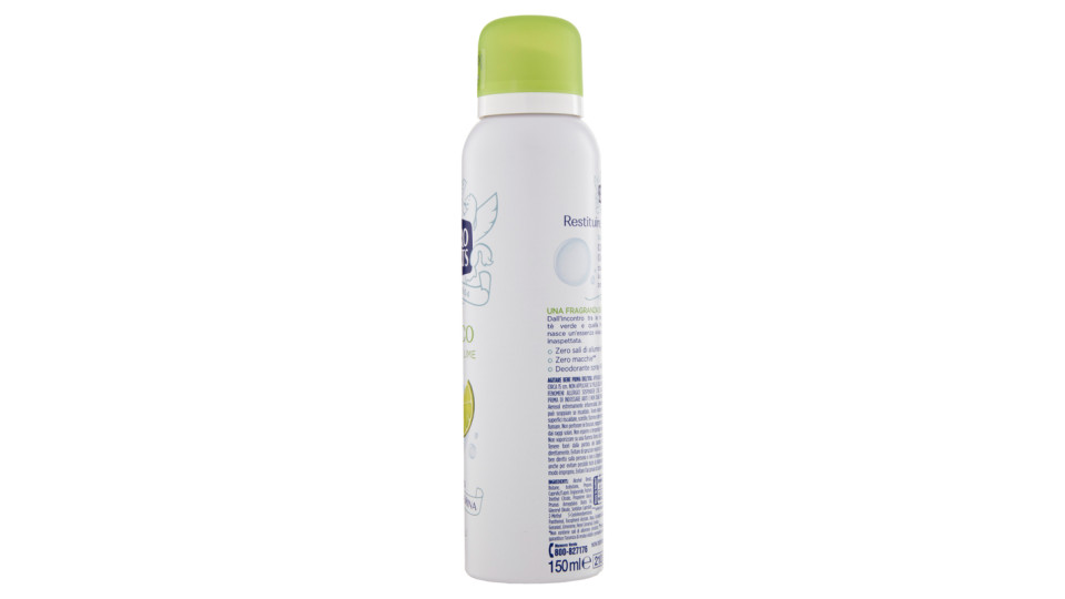 Neutro Roberts, Fresco tè verde & lime deodorante spray