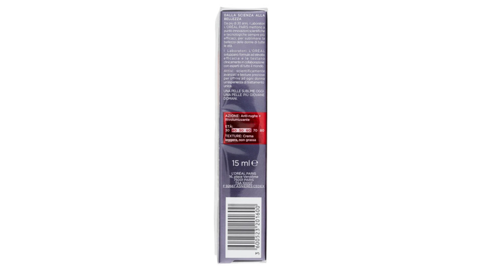 L'Oreal Paris Revitalift Filler Rivolumizzante concentrato occhi