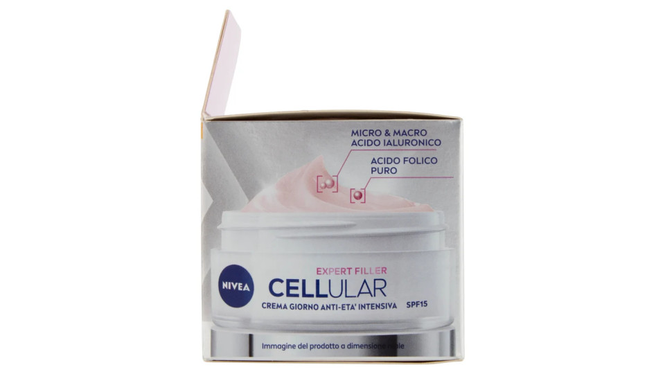 Nivea Cellular Anti-Age Crema giorno filler di volume SPF 15