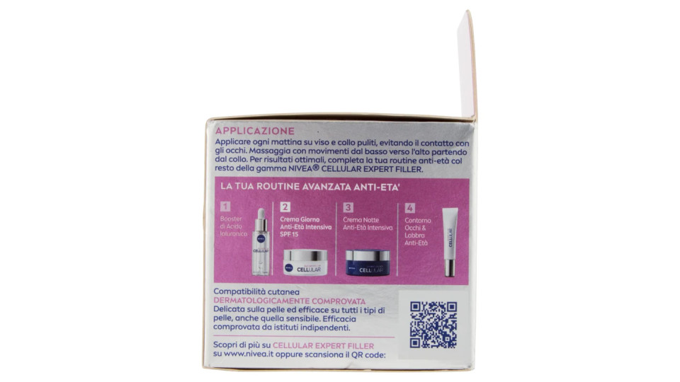 Nivea Cellular Anti-Age Crema giorno filler di volume SPF 15