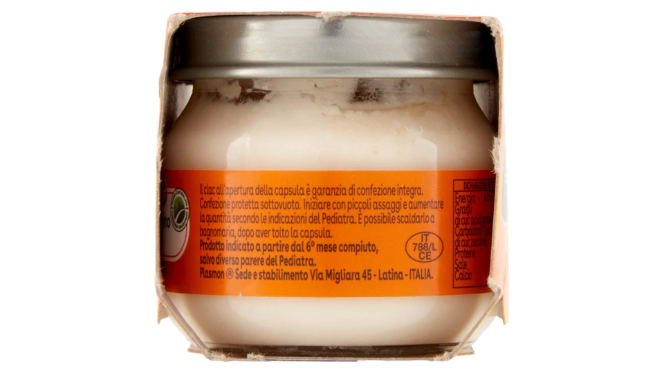 Plasmon - Oasi nella crescita, Omogeneizzato con Formaggino Fuso Classico, dal 4 mese