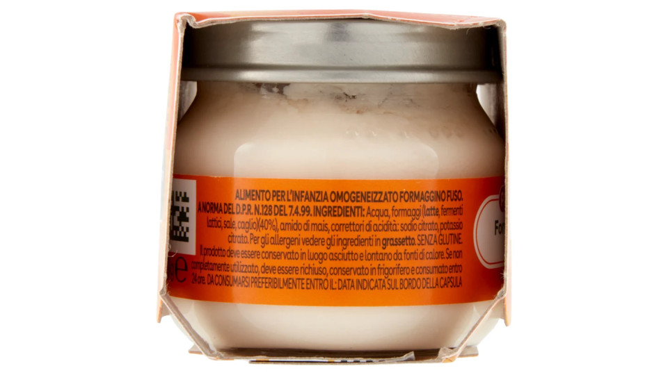 Plasmon - Oasi nella crescita, Omogeneizzato con Formaggino Fuso Classico, dal 4 mese