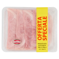 Fratelli Beretta Prosciutto Cotto di Alta Qualità 3 x 100 g