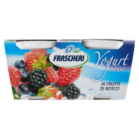 Frascheri Yogurt Intero ai Frutti di Bosco 2 x 125 g