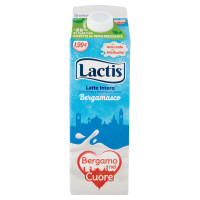 Lactis Latte Intero Pastorizzato a temperatura elevata Bergamasco 1000 ml