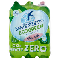 San Benedetto Acqua Naturale Primavera delle Alpi Ecogreen 6 x 1,5 L