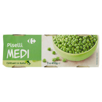Carrefour Piselli Medi 3 x 410 g