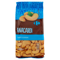 Carrefour Anacardi Salati e tostati 100 g