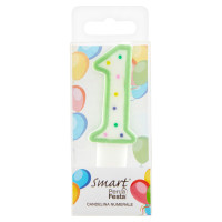 Smart PerLa Festa Candelina Numerale 1 1 pz