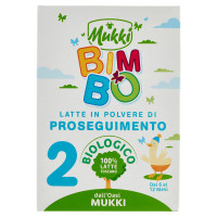 Mukki Bimbo Latte in Polvere di Proseguimento 2 Biologico 2 x 350 g