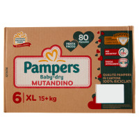 Pampers Baby-dry Mutandino XL 80 pz