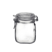 Bormioli Rocco Vaso Vetro Fido con Tappo Ermetico 0,75 lt