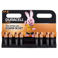 Duracell Plus AA 8 Stilo / Mignon Alcalina 1.5V MN1500 8 pz