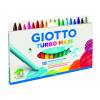 Giotto Astuccio 18 pennarelli turbo maxi