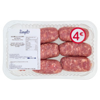 Simpl Salamelle di Suino al Pezzo 0,525 kg