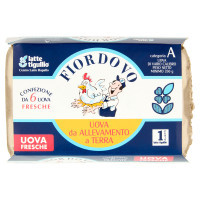 latte tigullio Fiordovo 6 Uova Fresche da Allevamento a Terra