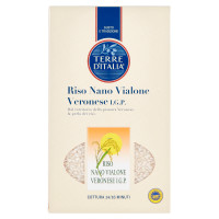 Terre d'Italia Riso Nano Vialone Veronese I.G.P 2 x 500 g