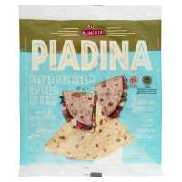 Alimenta Piadina Romagnola IGP alla Riminese con Olio Extra Vergine di Oliva 3 piadine 360 g