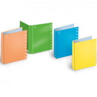 Pigna 8005235151406 raccoglitore ad anelli A4 Colori assortiti