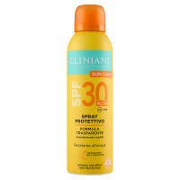 Clinians Sun Care Spray Protettivo Formula Trasparente SPF 30 Alta 150 mL