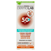Dermolab Advanced Protection Crema Solare Viso e Collo Protezione Molto Alta 50+ SPF 50 ml