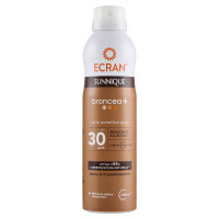 Ecran Sunnique broncea+ Latte protettivo spray SPF 30 Alta 250 ml