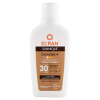 Ecran Sunnique broncea+ Latte protettivo Texture leggera SPF 30 Alta 200 ml