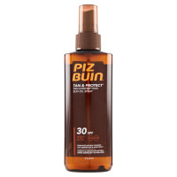 Piz Buin, Olio Solare Intensificatore Dell'Abbronzatura Tan & Protect, Protezione Alta 30 SPF, 150ml