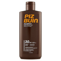 Piz Buin Lozione Solare, Pelle Sensibile, Allergy, 30 SPF, Protezione Alta, 200ml