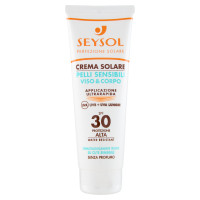 Seysol Crema Solare Pelli Sensibili Viso & Corpo SPF 30 Protezione Alta 125 ml