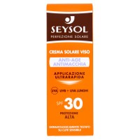 Seysol Crema Solare Viso Anti-Age Antimacchia SPF 30 Protezione ALta 50 ml
