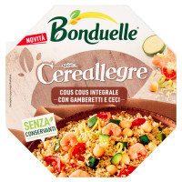 Bonduelle Cereallegre Cous Cous Integrale con Gamberetti e Ceci 200 g