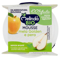 Melinda Bio mousse mela Golden e pera 2 x 100 g