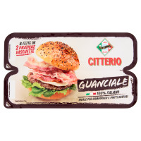 Citterio Guanciale 8 fette 80 g