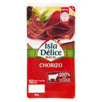 Isla Délice Halal Chorizo 10 Fette 80 g